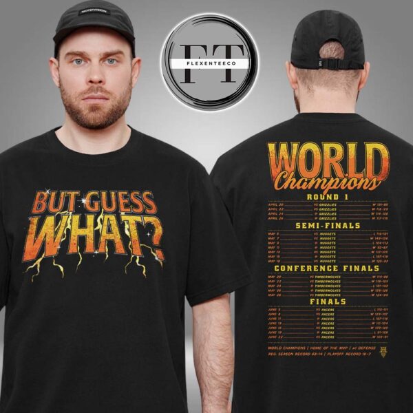 OKC Basketball But Guess What Two Sided Unisex T-Shirt