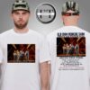 Old Crow Medicine Show Circle The Wagons Tour 2025 Schedule Two Sided Unisex T-Shirt