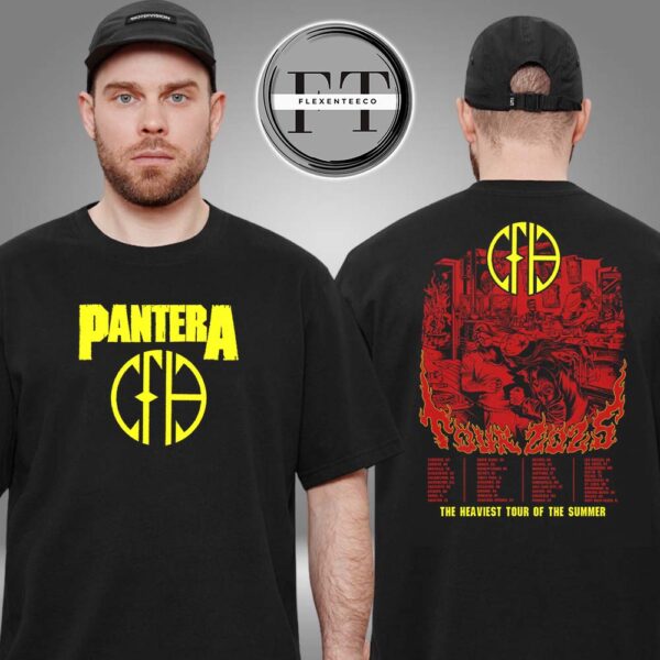Pantera CFH 2025 Tour Two Sided Unisex T-Shirt