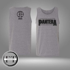 Pantera Logo 2025 Tour Two Sided Tank Top