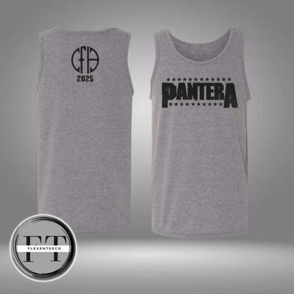 Pantera Logo 2025 Tour Two Sided Tank Top