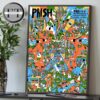 Phish Dry Goods At Folsom Field In Boulder CO On July 3-4-5 2025 Home Decor Poster Canvas