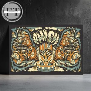 Phish Dry Goods At Folsom Field In Boulder CO On July 3-4-5 2025 Landscape Home Decor Poster Canvas