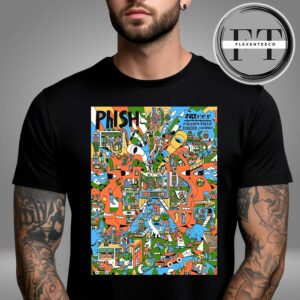 Phish Dry Goods At Folsom Field In Boulder CO On July 3-4-5 2025 Unisex T-Shirt