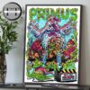 Primus At Red Rocks Amphitheatre  In Morrison CO On July 09, 2025 Home Decor Poster Canvas