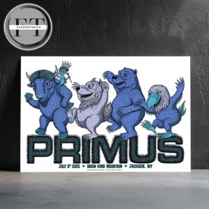 Primus At Snow King Mountain In Jackson WY On July 8 2025 Home Decor Poster Canvas