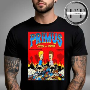 Primus Onward And Upward At Iroquois Amphitheater In Louisville KY On July 15 2025 Unisex T-Shirt