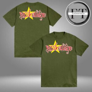Punkandyo All Star Green Two Sided Unisex T-Shirt