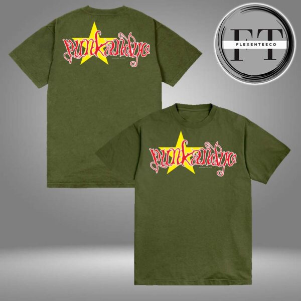 Punkandyo All Star Green Two Sided Unisex T-Shirt