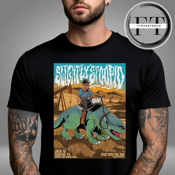 Slightly Stoopid Summer Tour At White Oak Music Hall In Houston TX 2025 On July 10 2025 Unisex T-Shirt
