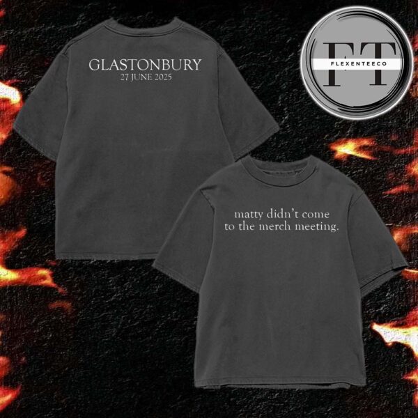 The 1975 Matty Didn’t Come To The Merch Meeting Washed T-Shirt