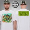 Linkin Park x Peace And After Limited Stock From Zero World Tour Japan Dual Tiger Spirit Back Graphic Two Sided Unisex T-Shirt