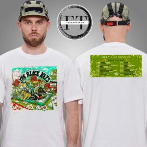 The Black Keys No Rain No Flowers Europe Tour 2025 Schedule Two Sided Unisex T-Shirt