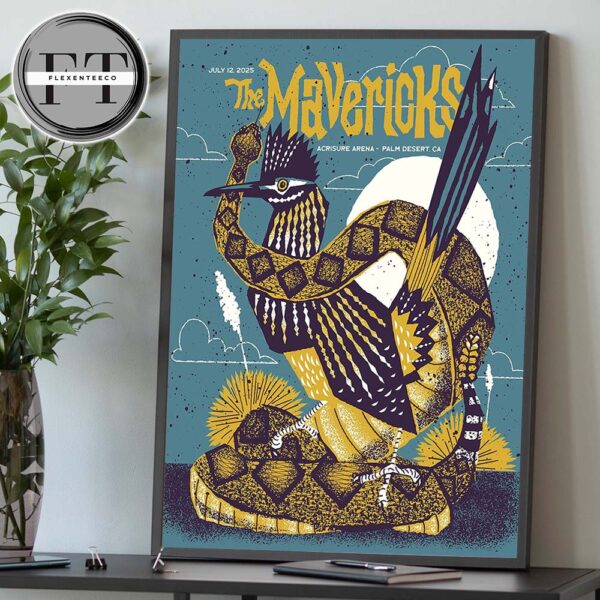 The Mavericks At Acrisure Arena In Palm Desert CA On July 12 2025 Home Decor Poster Canvas