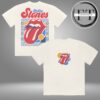 The Rolling Stones Beige Summer Two Sided Unisex T-Shirt