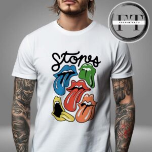 The Rolling Stones Kids Multi Tongue Unisex T-Shirt
