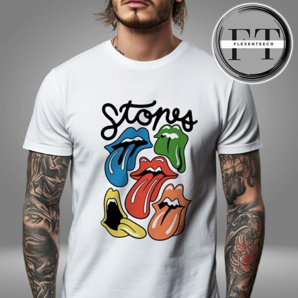 The Rolling Stones Kids Multi Tongue Unisex T-Shirt
