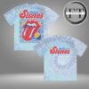 The Rolling Stones Tie Dye Summer All Over Print Shirt