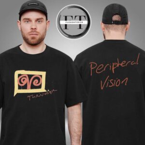Turnover Band Scribble Two Sided Unisex T-Shirt