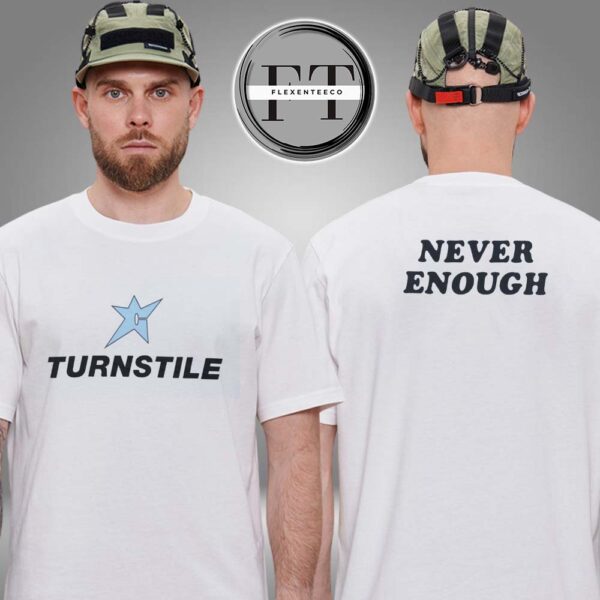 Turnstile x Carpet C-Star Two Sided Unisex T-Shirt