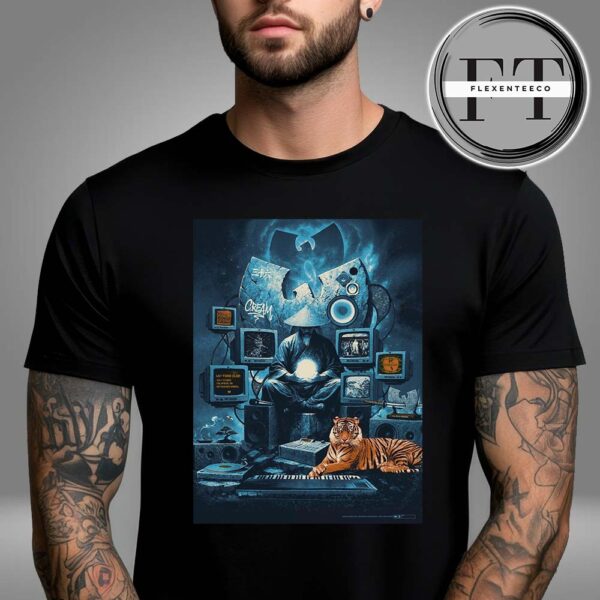 Wu Tang Clan At Nationwide Arena In Columbus OH On July 9 2025 Unisex T-Shirt