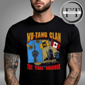 Wu Tang Clan Toronto Exclusive The Final Chamber On July 14 2025 Unisex T-Shirt